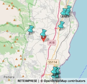 Mappa Via Alessandro Volta, 95010 Santa Venerina CT, Italia (6.33385)