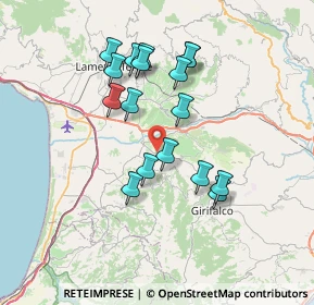 Mappa 88025 Maida CZ, Italia (7.09765)