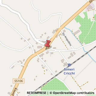 Mappa Via la Petrizia, 9A, 88050 Sellia Marina, Catanzaro (Calabria)