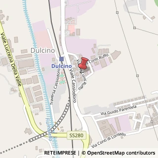 Mappa Via dei Conti Ruffo, 40, 88100 Catanzaro, Catanzaro (Calabria)