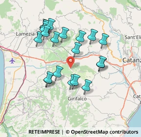 Mappa Via Giorgio Amendola, 88025 Maida CZ, Italia (7.5235)