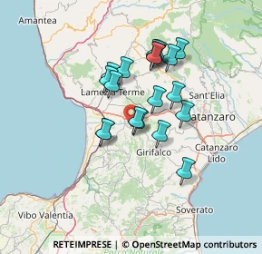 Mappa 88025 Maida CZ, Italia (11.95474)