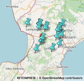 Mappa 88025 Maida CZ, Italia (11.04789)