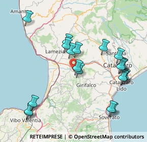 Mappa 88025 Maida CZ, Italia (19.2445)
