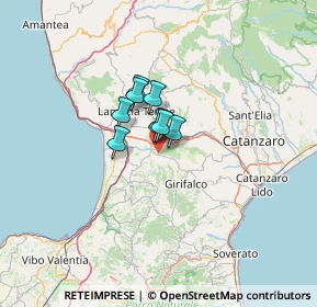 Mappa 88025 Maida CZ, Italia (20.93833)