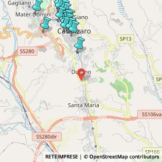 Mappa 88100 Catanzaro CZ, Italia (3.45563)