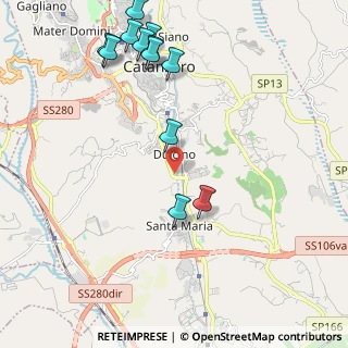 Mappa 88100 Catanzaro CZ, Italia (2.75333)