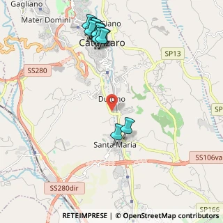 Mappa 88100 Catanzaro CZ, Italia (2.735)