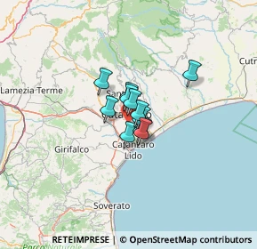 Mappa 88100 Catanzaro CZ, Italia (6.32)