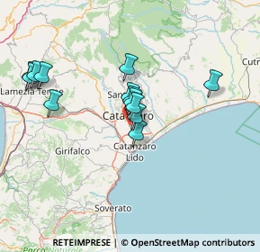 Mappa 88100 Catanzaro CZ, Italia (14.26154)