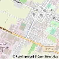 Kaart Sant'Agata Bolognese