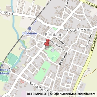 Mappa Via G. B. Venturi, 125, 42021 Bibbiano, Reggio nell'Emilia (Emilia Romagna)