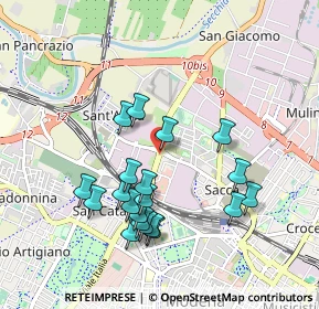 Mappa Via delle Suore, 41122 Modena MO, Italia (0.92)