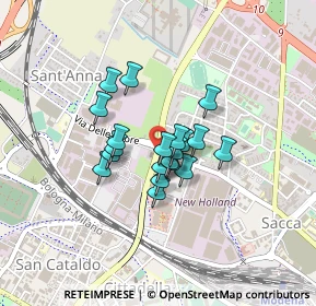 Mappa Via delle Suore, 41122 Modena MO, Italia (0.2735)