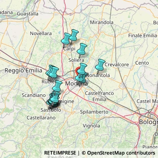 Mappa Via del Mercato Prima dello sbocco della, 41122 Modena MO, Italia (13.21)