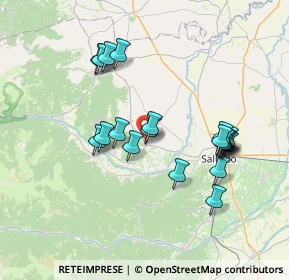 Mappa SP 28, 12036 Revello CN, Italia (6.901)