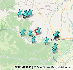 Mappa SP 28, 12036 Revello CN, Italia (7.52688)