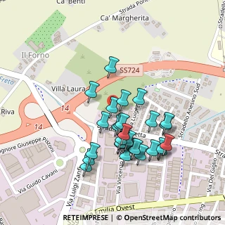 Mappa Strada Barchetta, 41123 Modena MO, Italia (0.21107)
