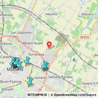 Mappa Via Portorico, 41122 Modena MO, Italia (3.26538)