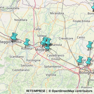 Mappa Via Nonantolana, 41015 Modena MO, Italia (22.82077)