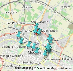 Mappa Via Don Elio Monari, 41122 Modena MO, Italia (1.68)