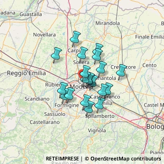 Mappa Via Ermanno Gerosa, 41122 Modena MO, Italia (9.7845)
