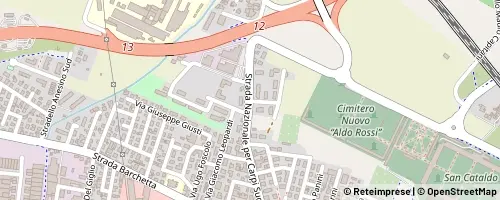 Mappa Módena