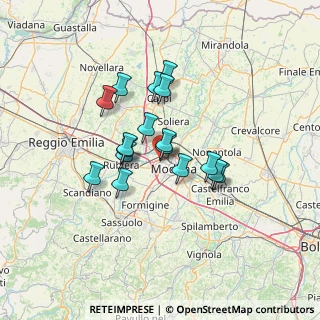 Mappa 41123 Modena MO, Italia (10.33353)
