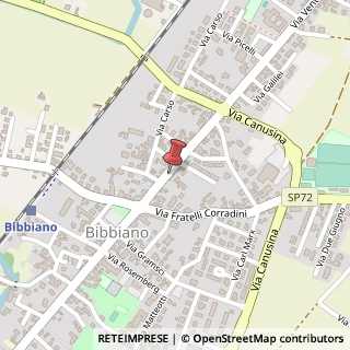 Mappa Via G. B. Venturi, 60, 42021 Bibbiano, Reggio nell'Emilia (Emilia Romagna)