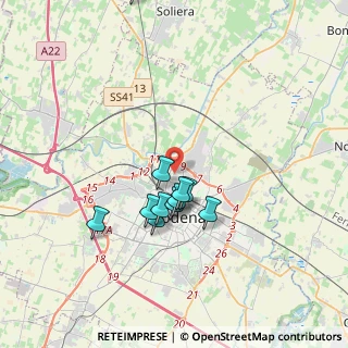 Mappa Via Giovanni Boccaccio, 41122 Modena MO, Italia (3.26273)