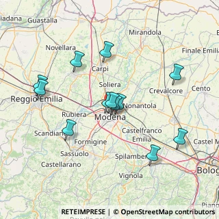 Mappa Via Giovanni Boccaccio, 41122 Modena MO, Italia (14.29833)