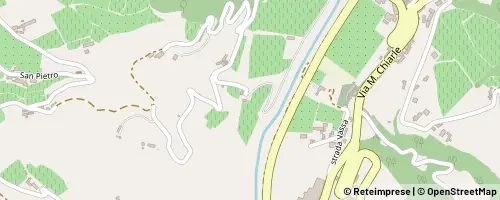 Mappa Cossano Belbo