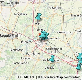 Mappa Via Giuliano Cassiani, 41122 Modena MO, Italia (14.58636)