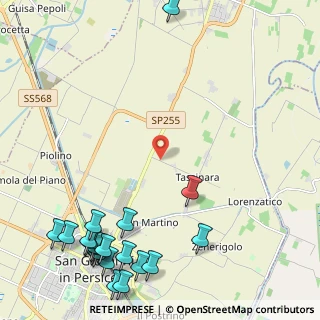 Mappa Via Carradona Prospettiva, 40017 San Giovanni in Persiceto BO, Italia (3.2995)