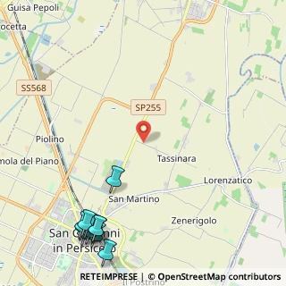 Mappa Via Carradona Prospettiva, 40017 San Giovanni in Persiceto BO, Italia (3.40818)