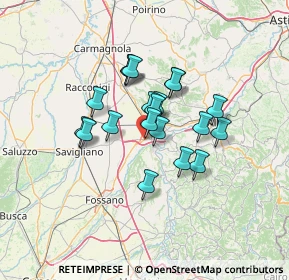 Mappa Via Conti Petitti, 12062 Cherasco CN, Italia (10.0515)