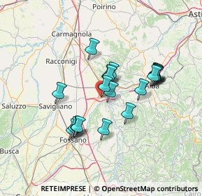 Mappa Via Conti Petitti, 12062 Cherasco CN, Italia (11.833)