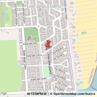 Mappa Viale delle Querce, 22, 44024 Comacchio, Ferrara (Emilia Romagna)