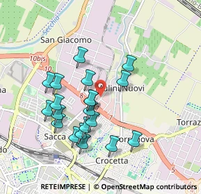 Mappa Via Portogallo, 41122 Modena MO, Italia (0.8635)