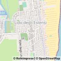 Kaart Comacchio