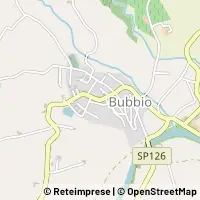 Mapa Bubbio