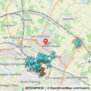 Mappa Via Francia, 41122 Modena MO, Italia (2.391)