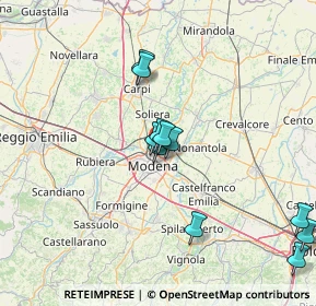 Mappa Via Francia, 41122 Modena MO, Italia (14.39455)