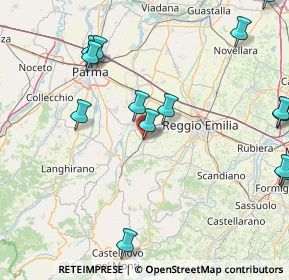 Mappa Via G. Galilei, 42021 Bibbiano RE, Italia (21.21)