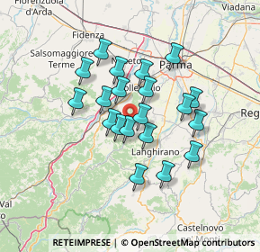 Mappa Via Abate Giuseppe Peroni, 43038 Sala Baganza PR, Italia (10.9865)