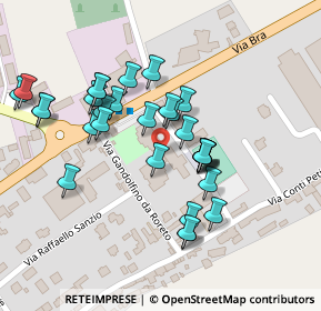 Mappa Via Rimembranze, 12062 Cherasco CN, Italia (0.1)