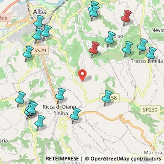 Mappa Strada Della Cicchetta, 12051 Alba CN, Italia (2.9995)
