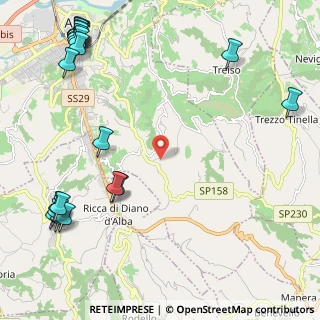 Mappa Strada Della Cicchetta, 12051 Alba CN, Italia (3.2845)