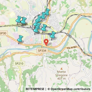 Mappa Strada Sott'Argine, 15011 Acqui Terme AL, Italia (1.08667)