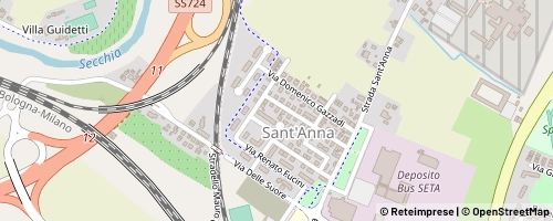 Mappa Modena